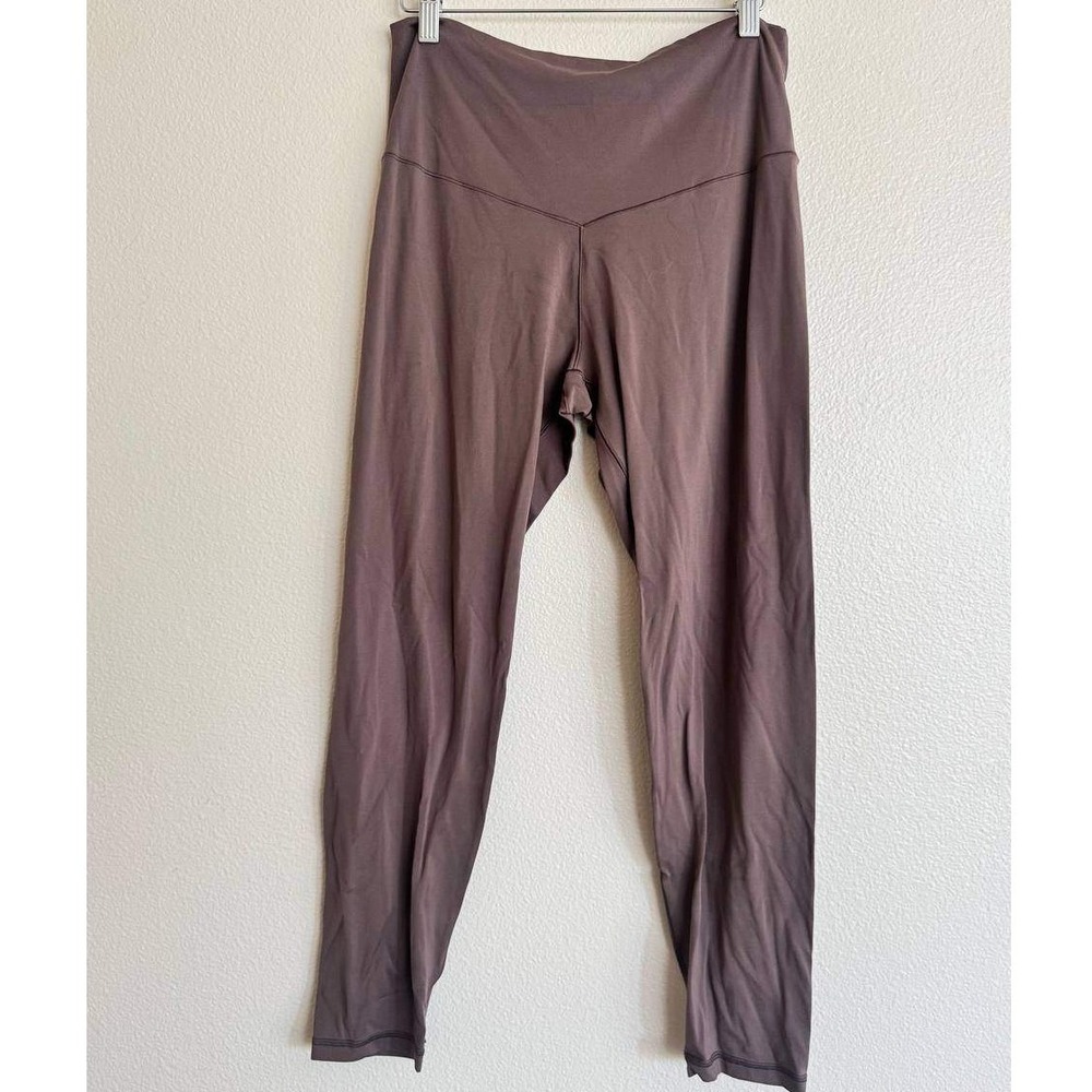 Aerie Offline Real Me Hi Rise 7/8 Legging XL Long Inseam Buttery Soft Brown